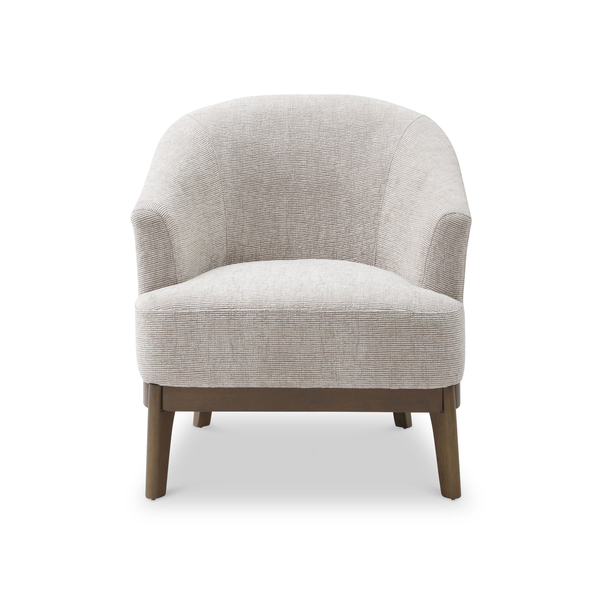 Chaise Toira en chenille tissée naturelle