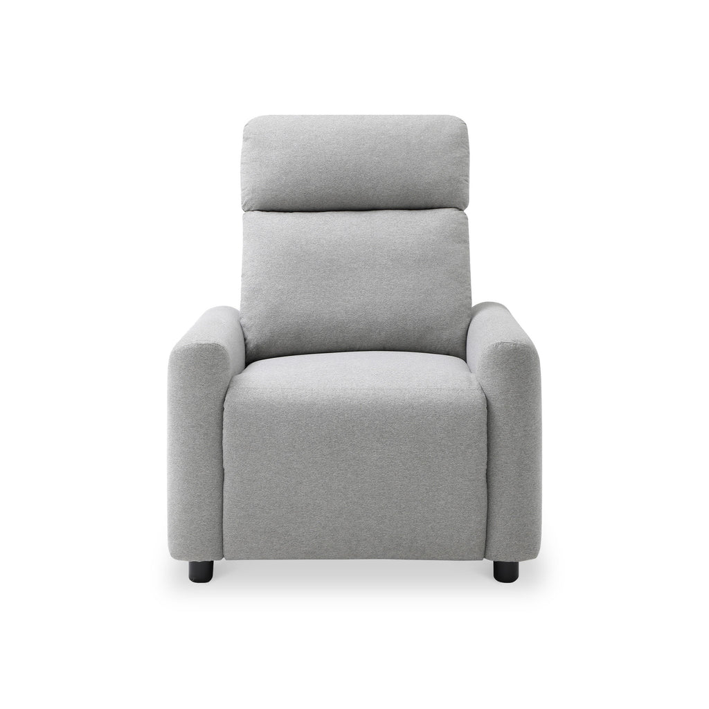 Fauteuil inclinable Fairford Grey en fausse laine