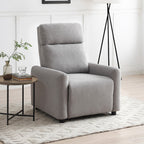 Fauteuil inclinable Fairford Grey en fausse laine