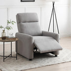 Fauteuil inclinable Fairford Grey en fausse laine