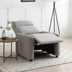 Fauteuil inclinable Fairford Grey en fausse laine
