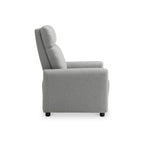 Fauteuil inclinable Fairford Grey en fausse laine