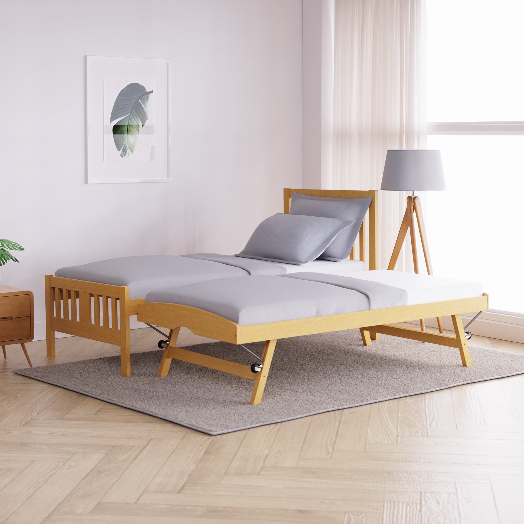 Lit d'appoint Finchley avec lit gigogne