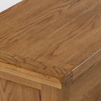 Coffre à couvertures en chêne Zelah