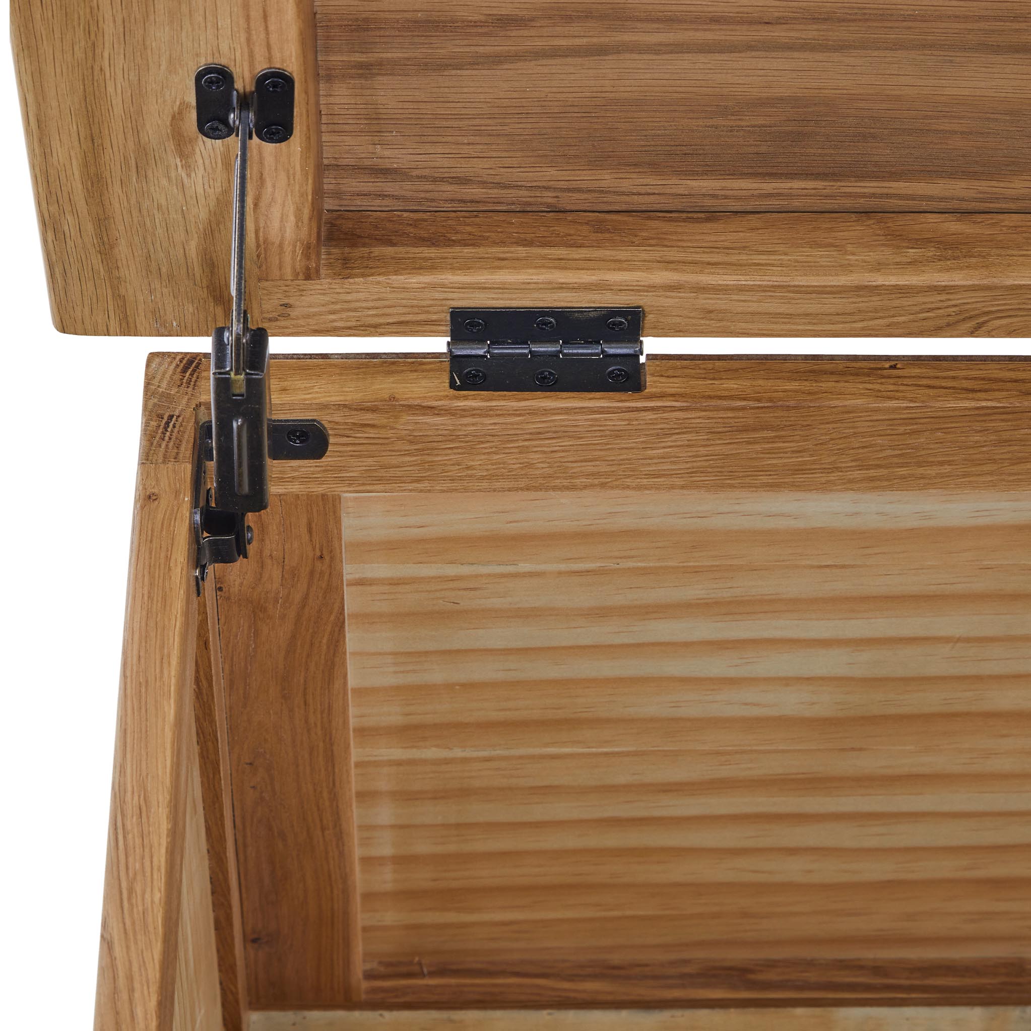 Coffre à couvertures en chêne Zelah