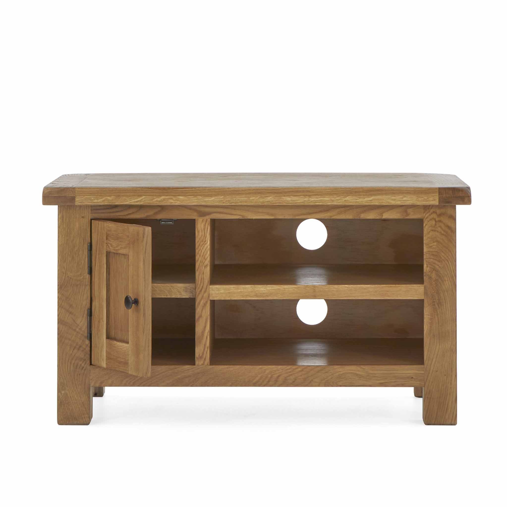 Meuble TV Zelah en chêne de 90 cm