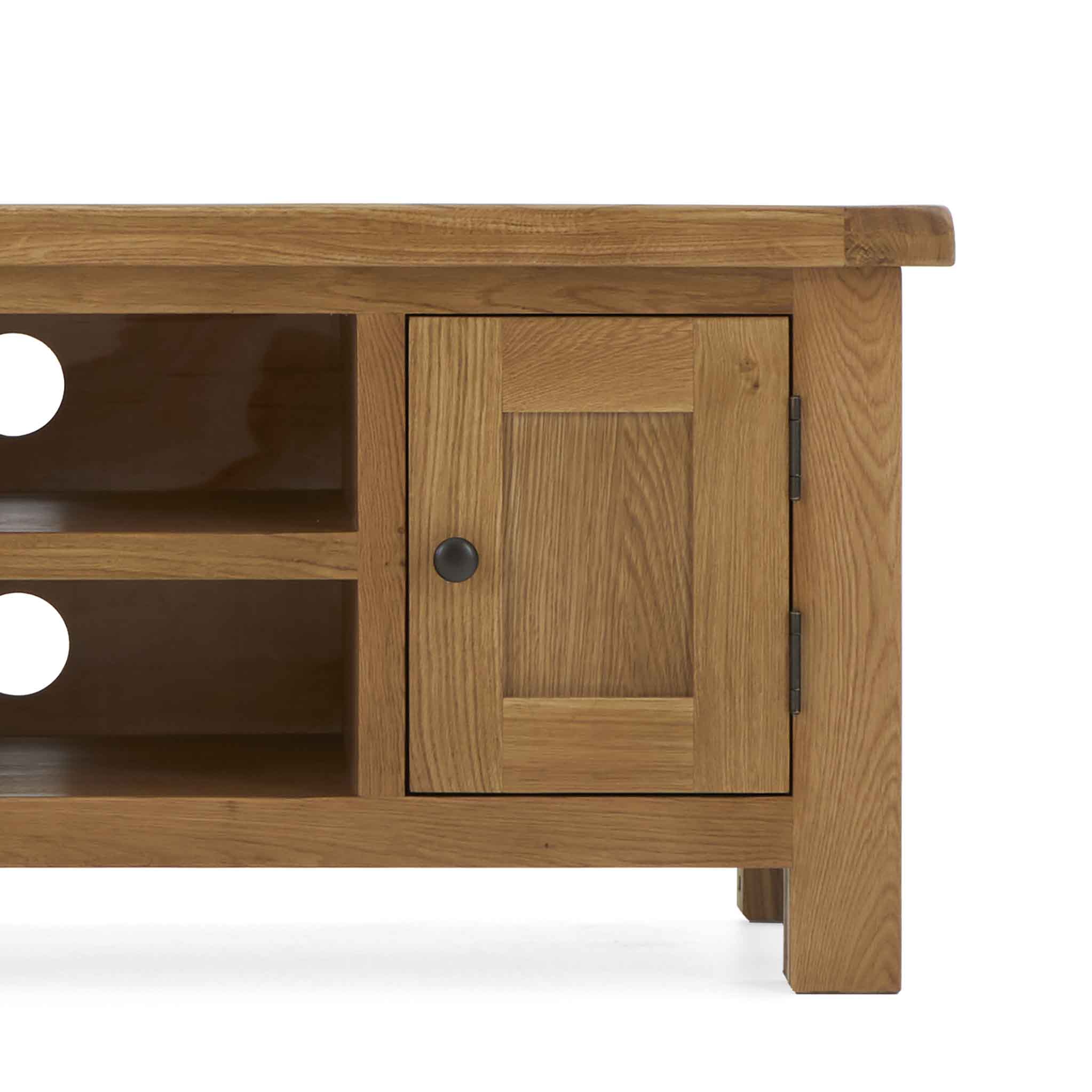 Meuble TV Zelah en chêne de 120 cm