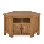 Meuble TV d'angle Zelah en chêne