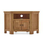 Meuble TV d'angle Zelah en chêne