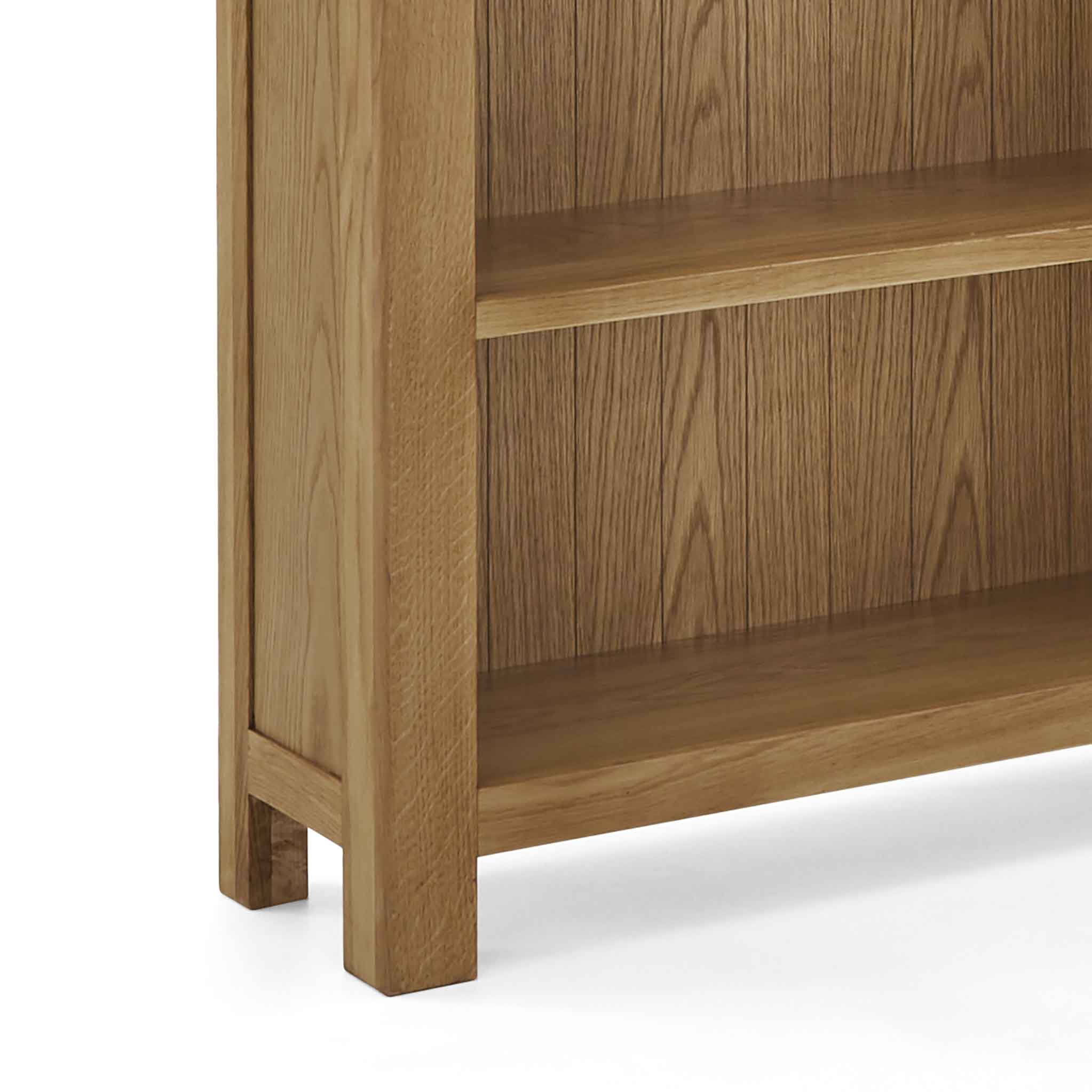 Grande bibliothèque en chêne Zelah