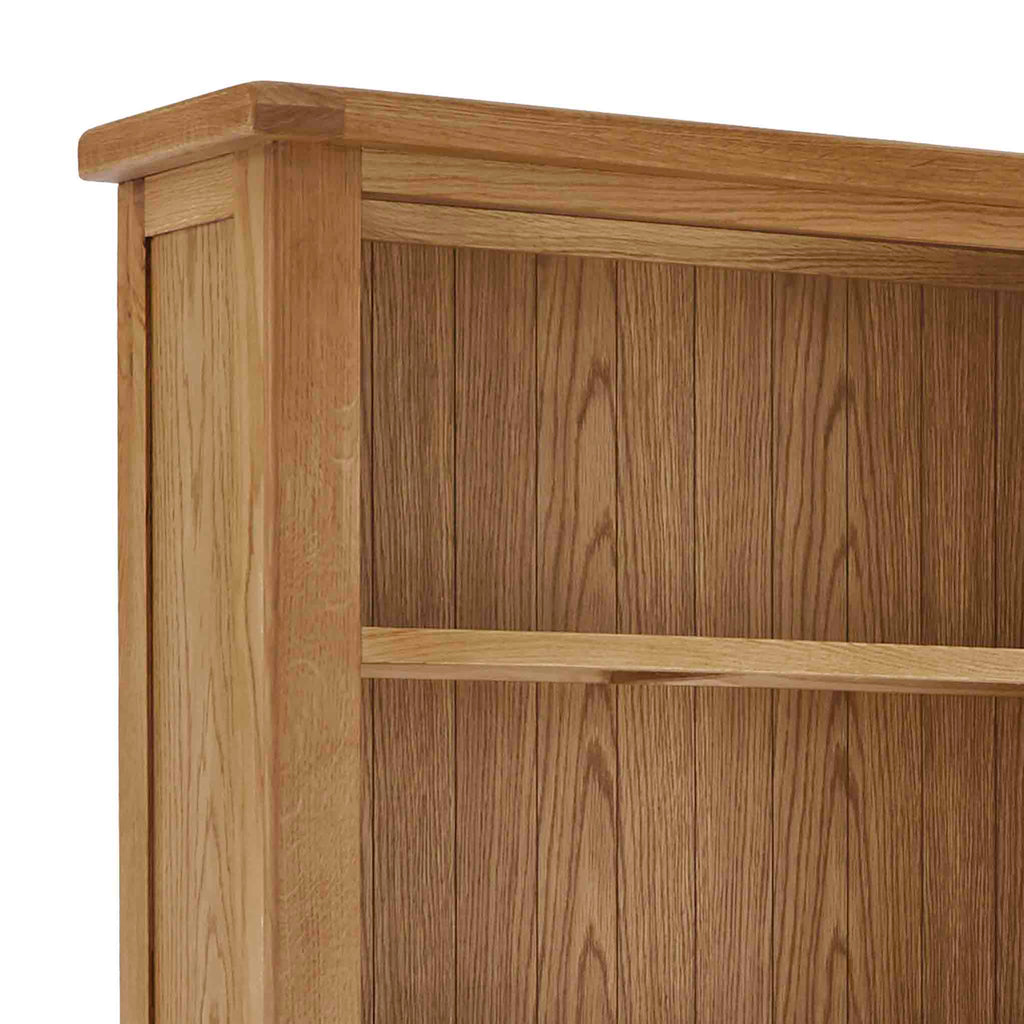 Grande bibliothèque en chêne Zelah