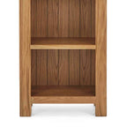 Bibliothèque étroite en chêne Zelah