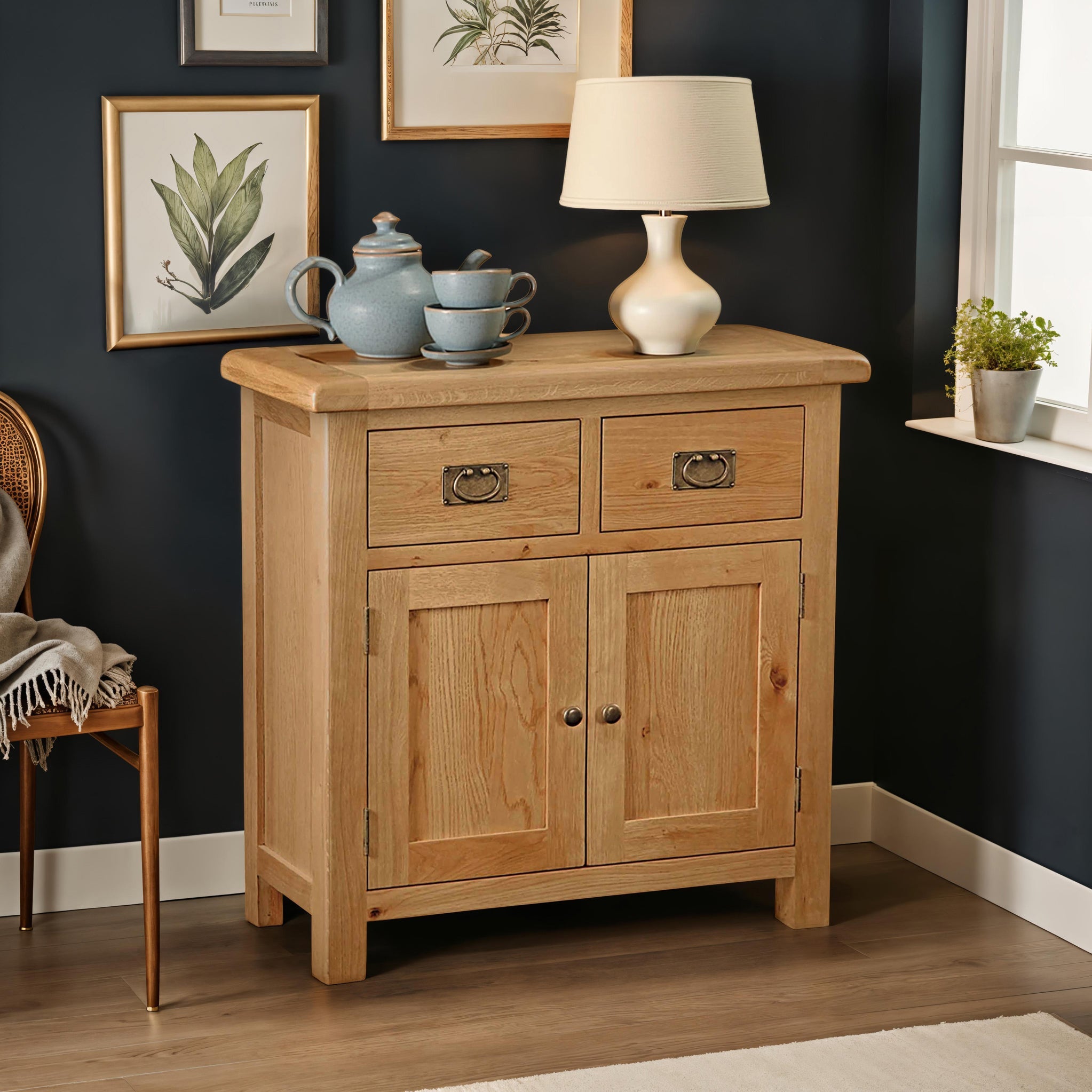 Buffet miniature Zelah en chêne