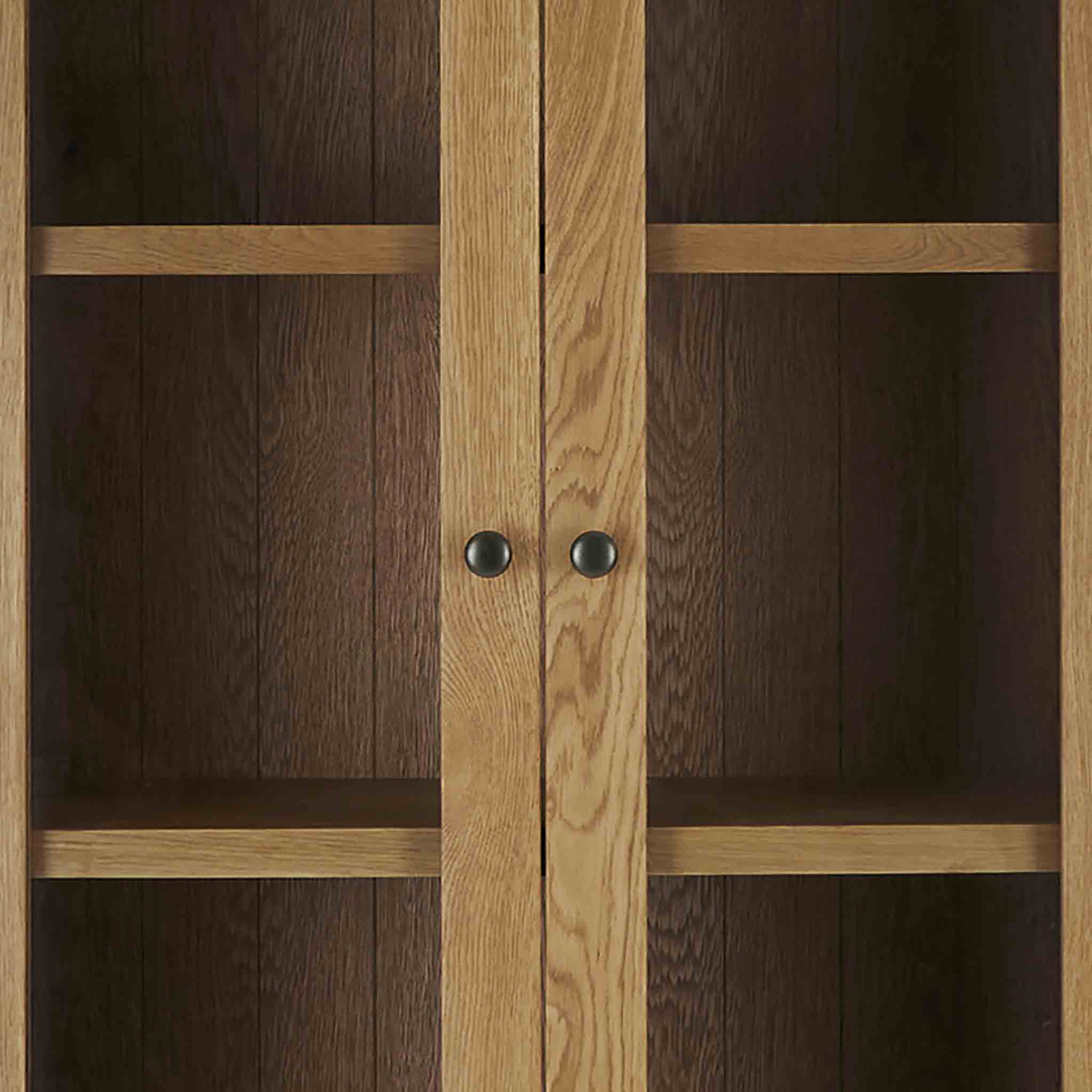 Vitrine en chêne Zelah