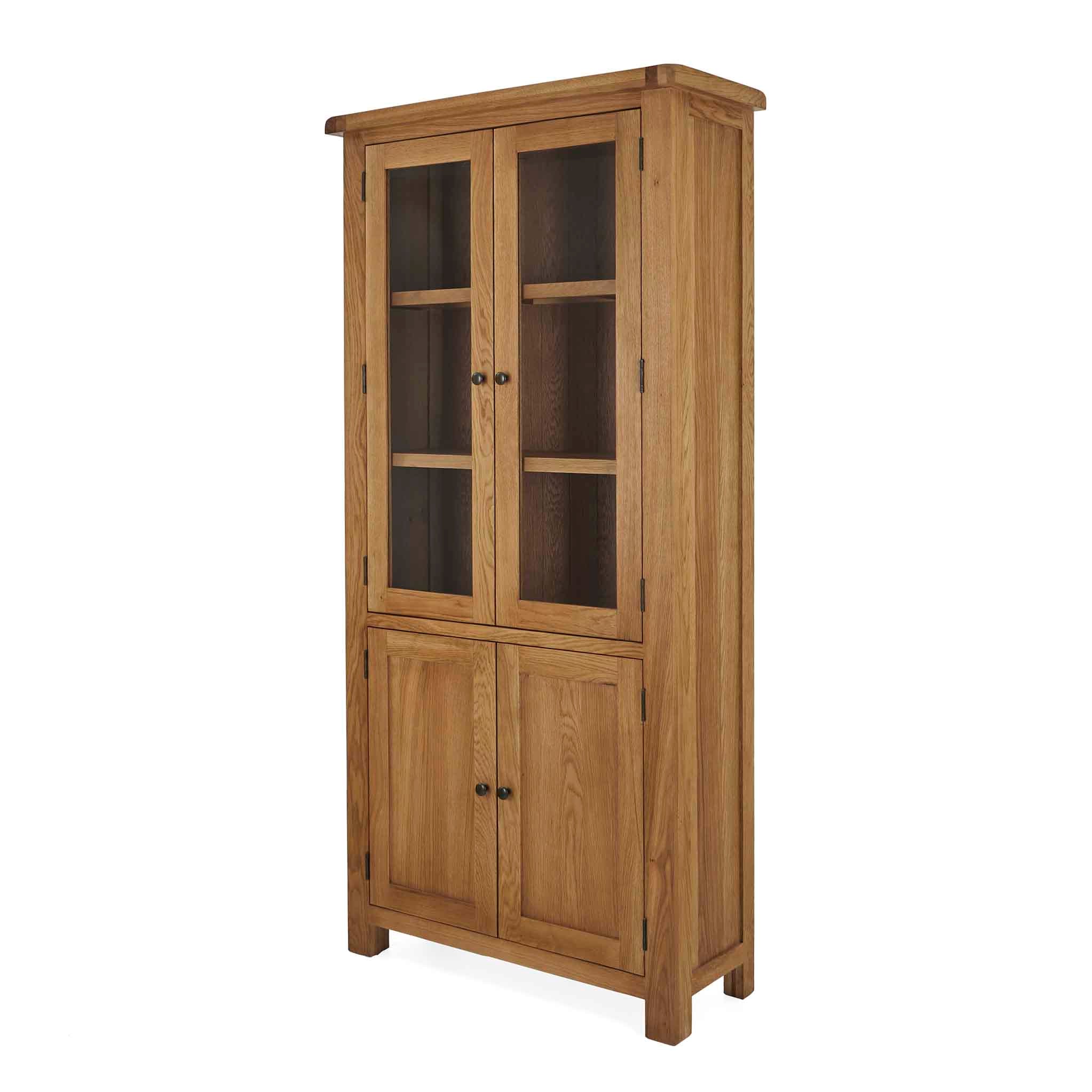 Vitrine en chêne Zelah