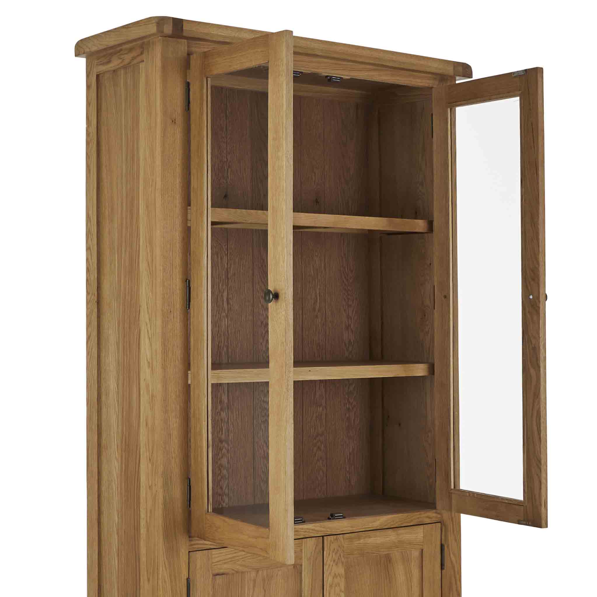 Vitrine en chêne Zelah