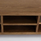 Meuble TV Zelah en chêne de 180 cm