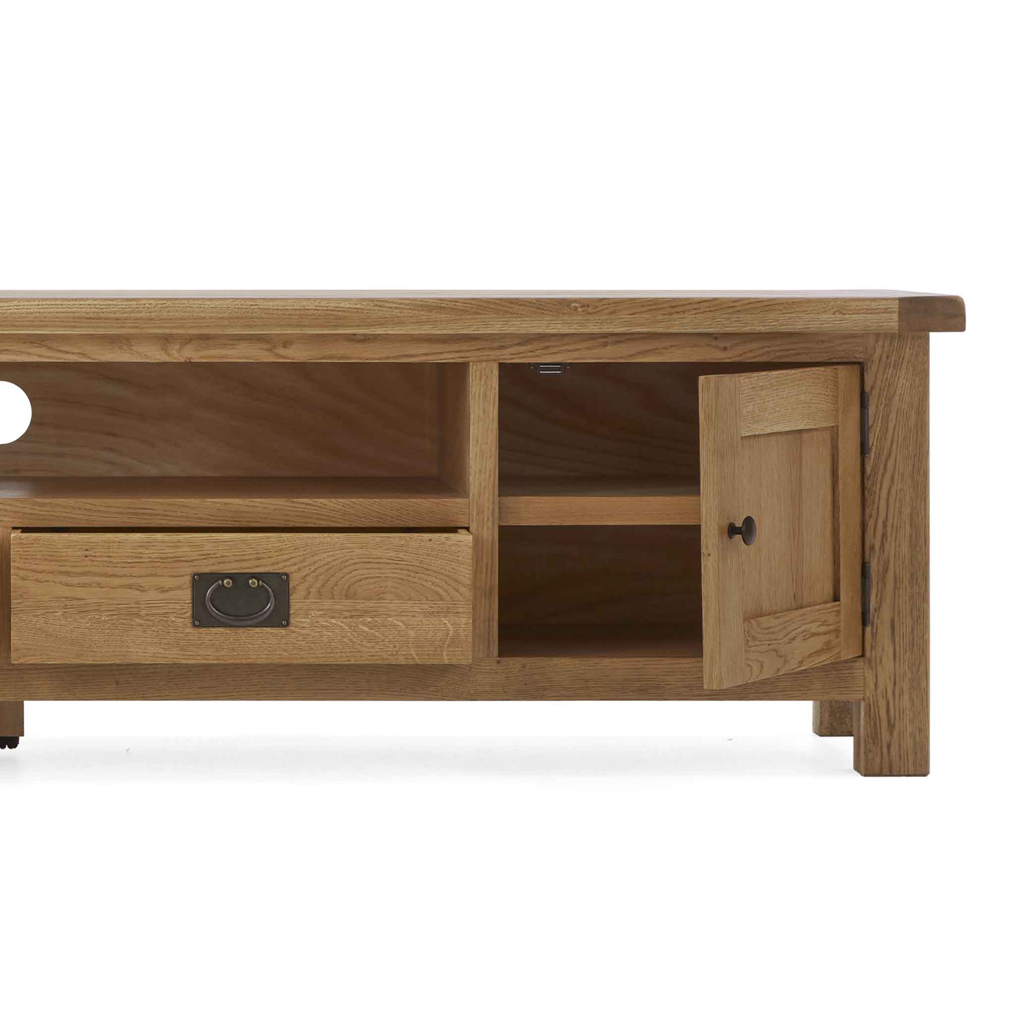 Meuble TV extra large Zelah Oak 200 cm