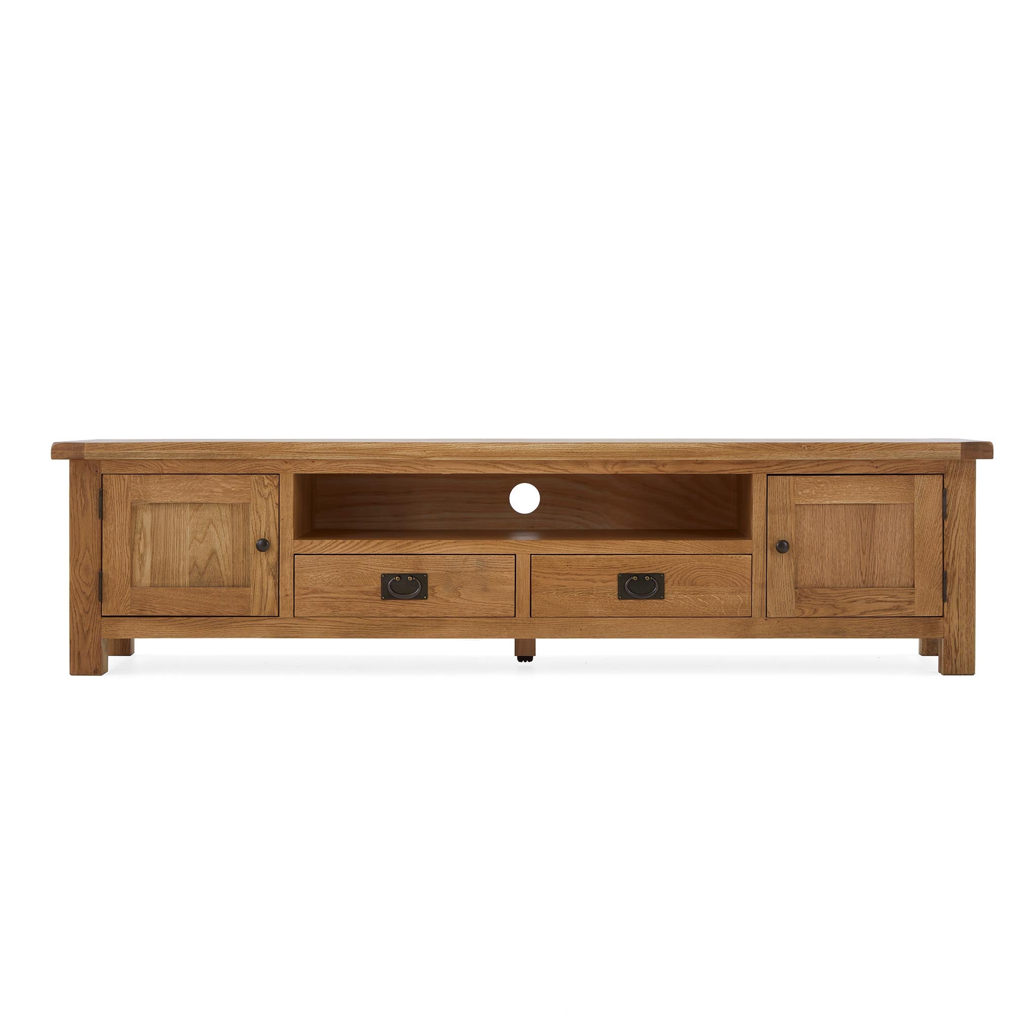 Meuble TV extra large Zelah Oak 200 cm