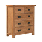 Commode 2 sur 3 tiroirs en chêne Lanner