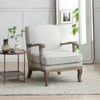 Fauteuil d'appoint en lin Sandringham