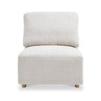 Fauteuil lounge sans accoudoirs Fairfax Boucle