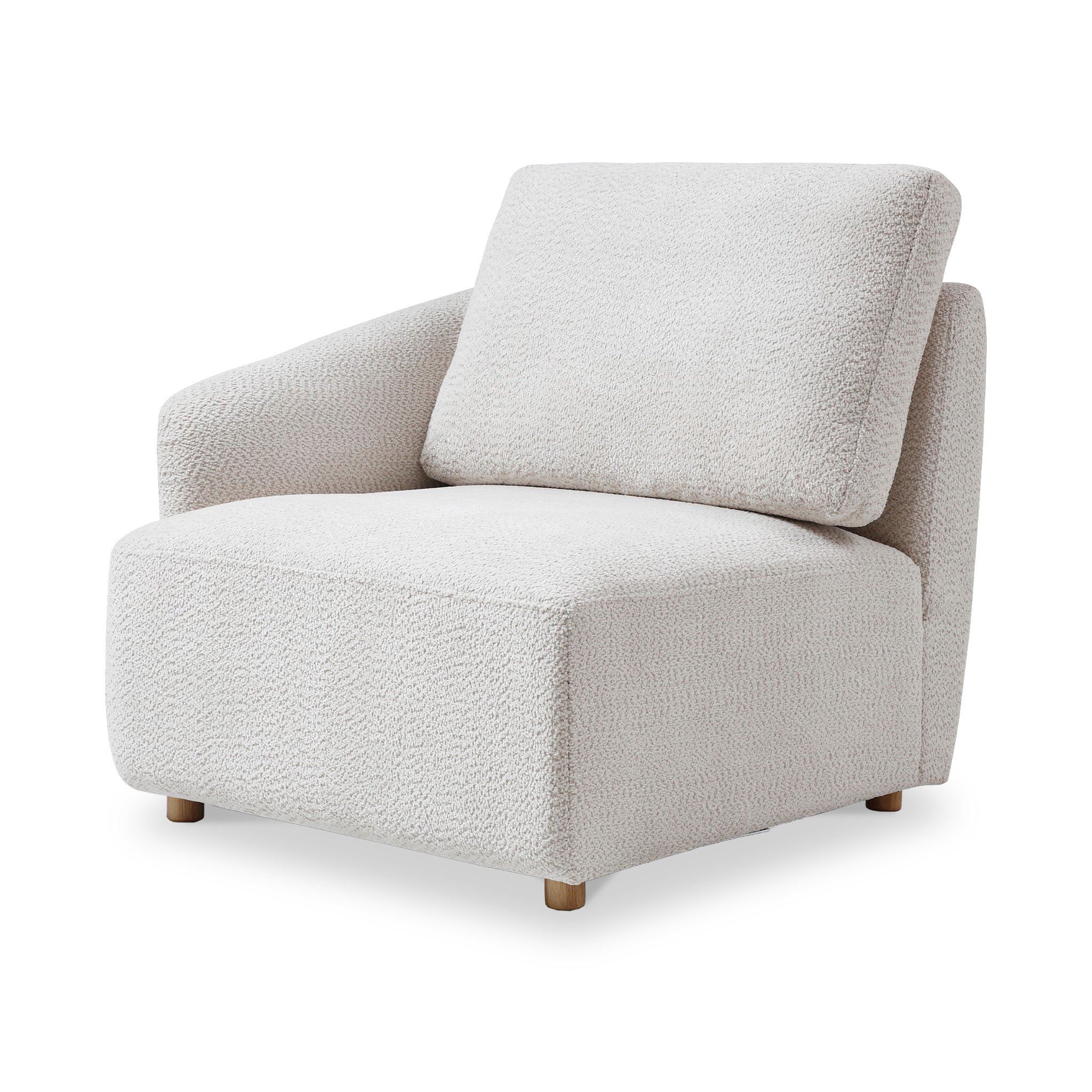 Fauteuil d'angle gauche Fairfax Boucle