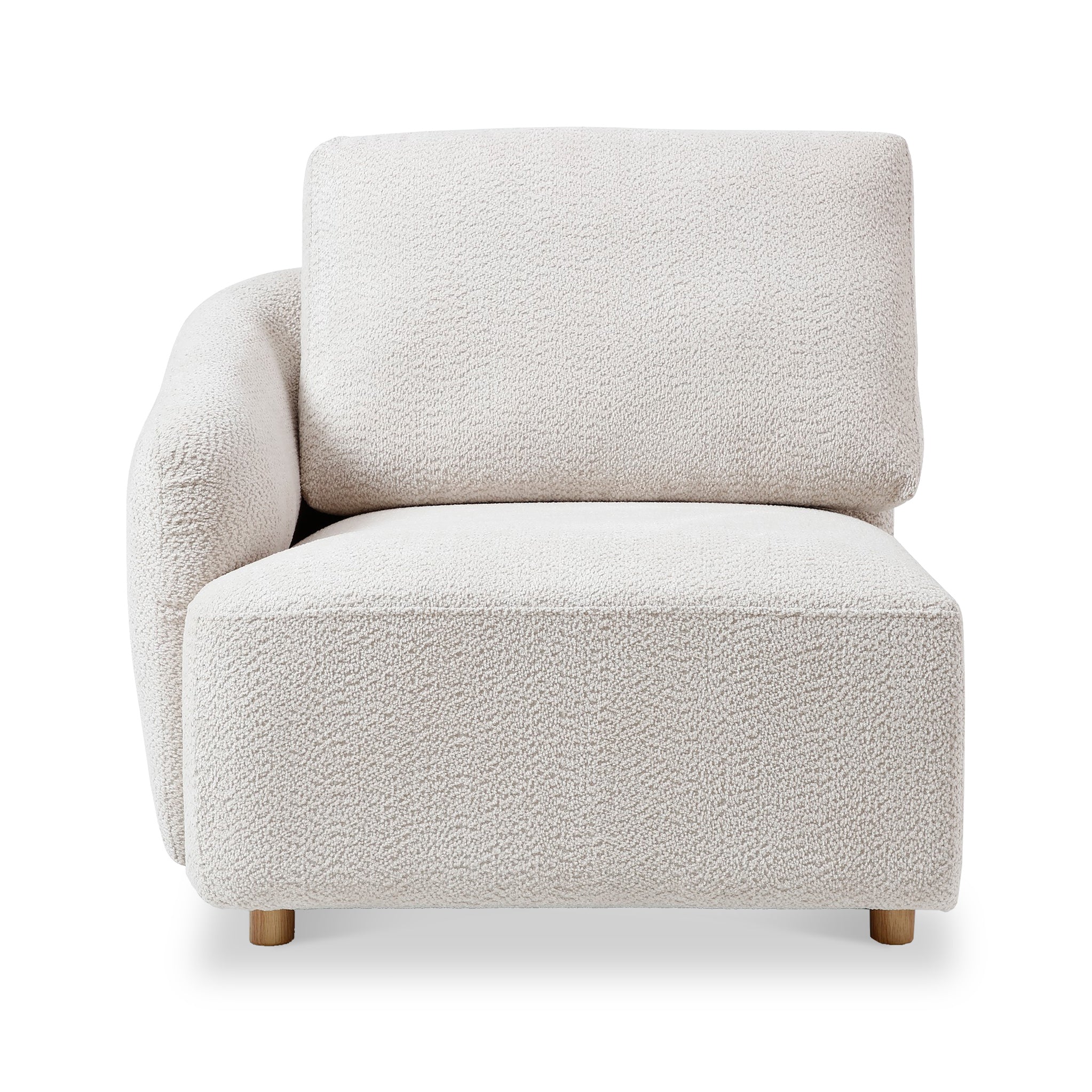 Fauteuil d'angle gauche Fairfax Boucle