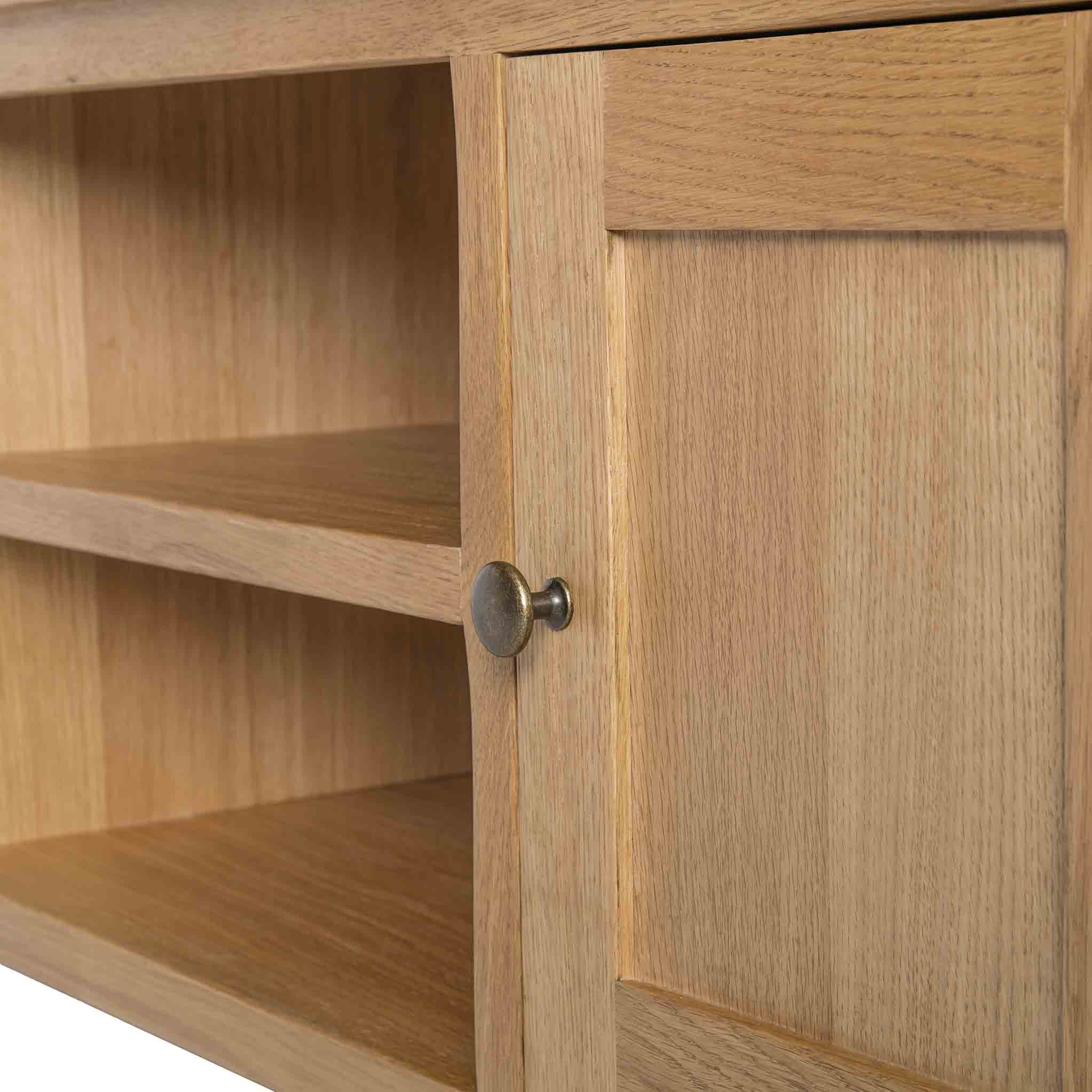 Meuble TV extra large Surrey Oak de 180 cm
