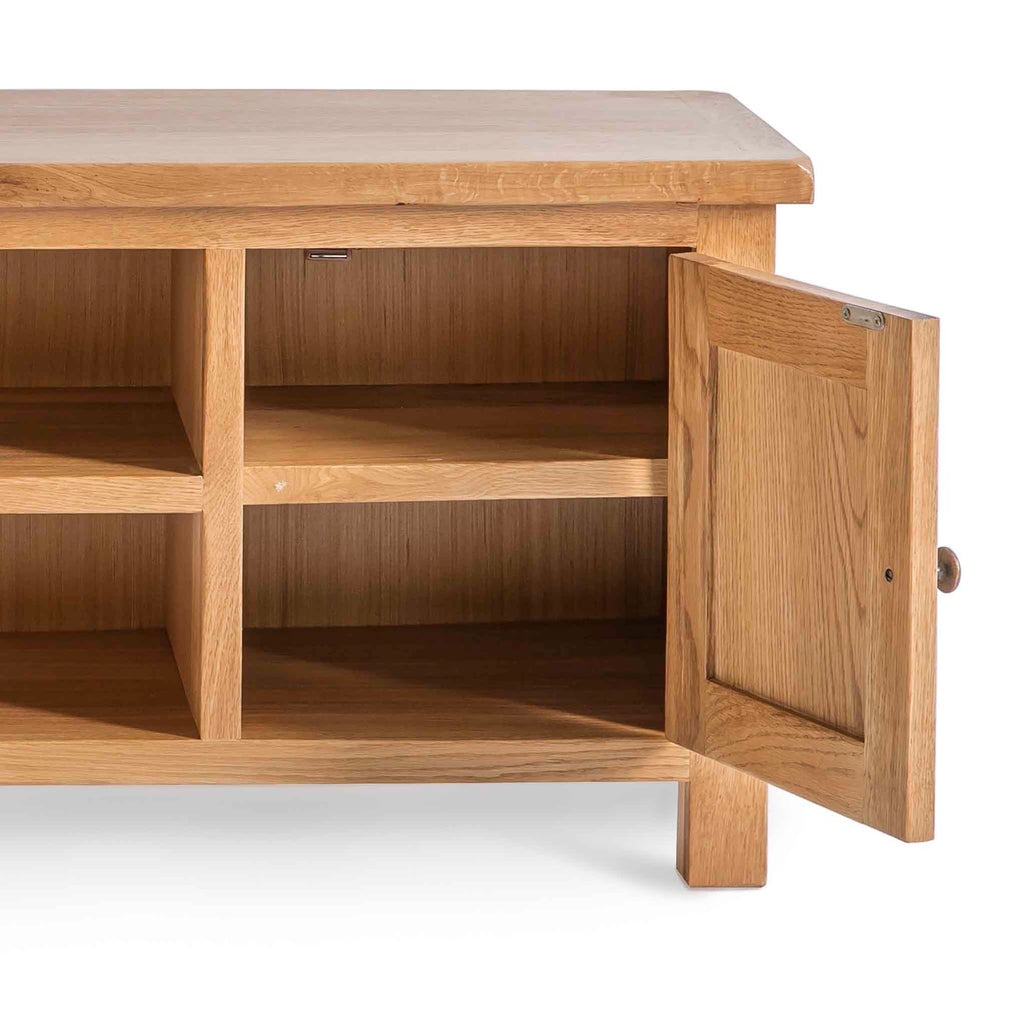 Meuble TV extra large Surrey Oak de 180 cm