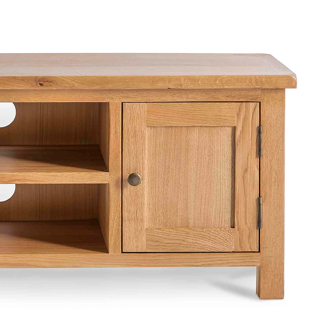 Meuble TV extra large Surrey Oak de 180 cm