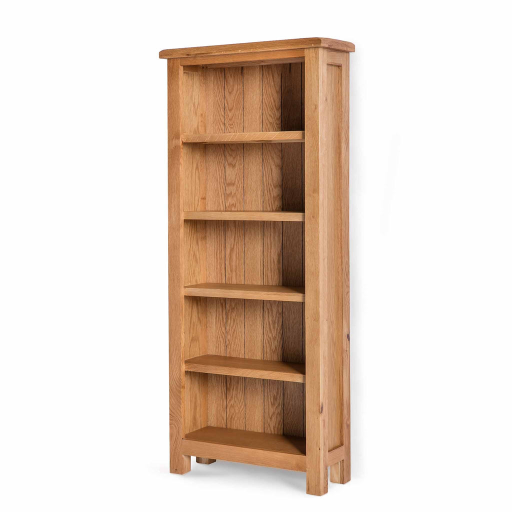 Bibliothèque mince en chêne Surrey