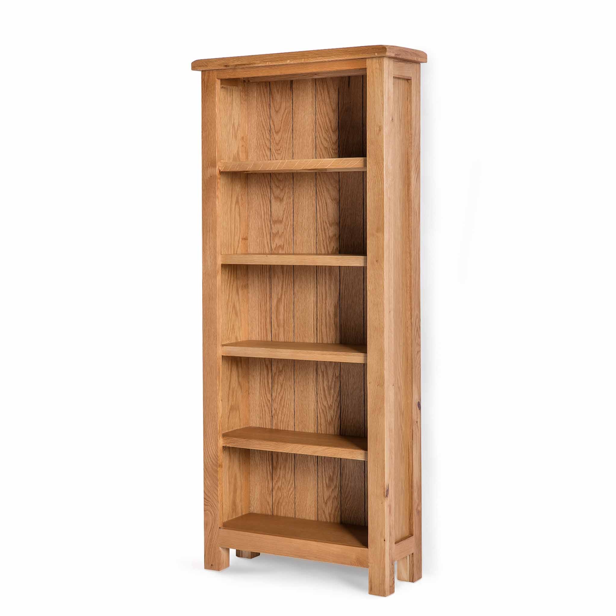 Bibliothèque mince en chêne Surrey