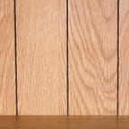 Bibliothèque mince en chêne Surrey