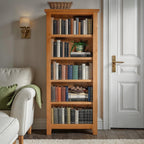 Bibliothèque mince en chêne Surrey