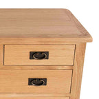 Commode Surrey Oak à 2 tiroirs superposés et 3 tiroirs