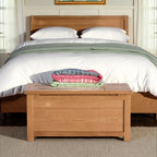 Coffre à couvertures en chêne du Surrey