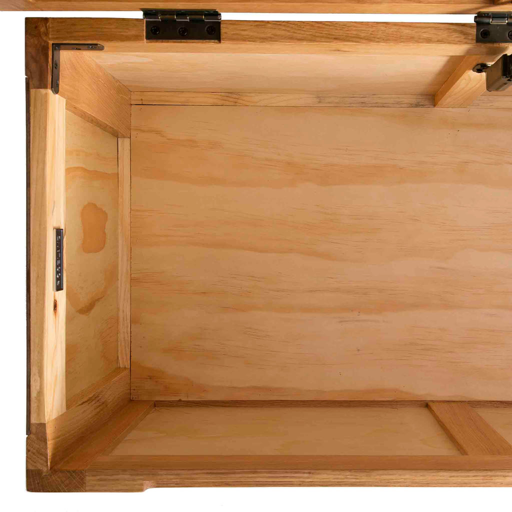 Coffre à couvertures en chêne du Surrey