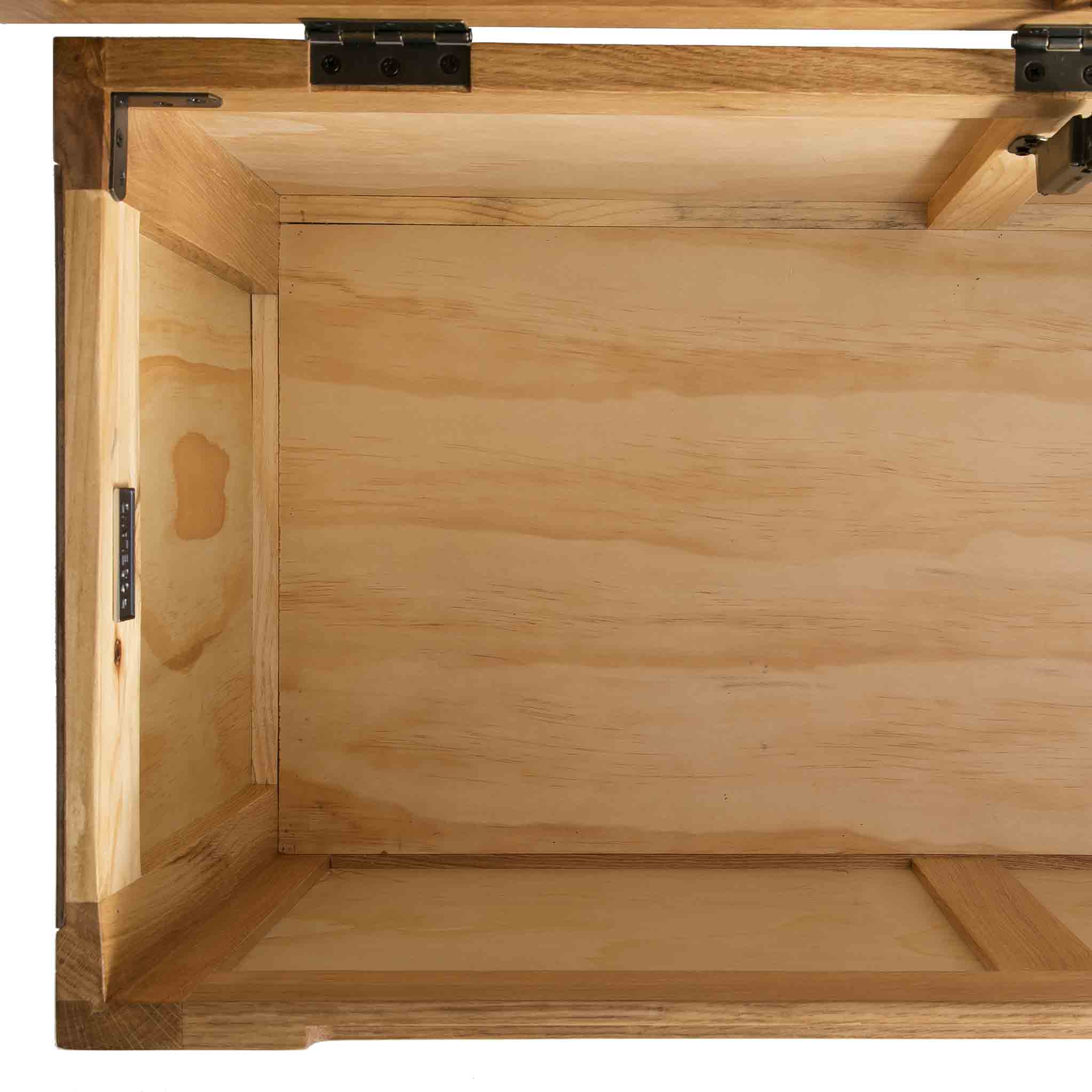 Coffre à couvertures en chêne du Surrey