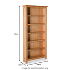 Bibliothèque London Oak Large