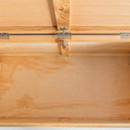 Coffre à couvertures en chêne de Londres