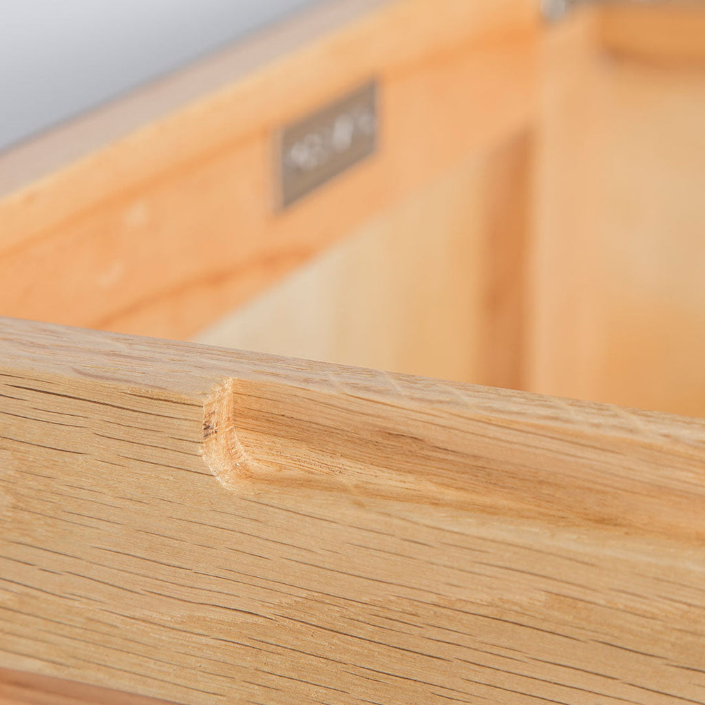 Coffre à couvertures en chêne de Londres