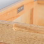 Coffre à couvertures en chêne de Londres