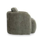 Fauteuil pivotant en chenille Irving