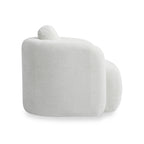 Fauteuil pivotant en chenille Irving