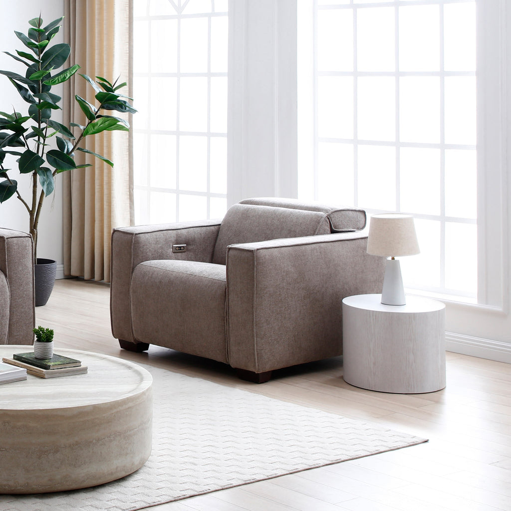 Fauteuil inclinable électrique Beaumont Chenille