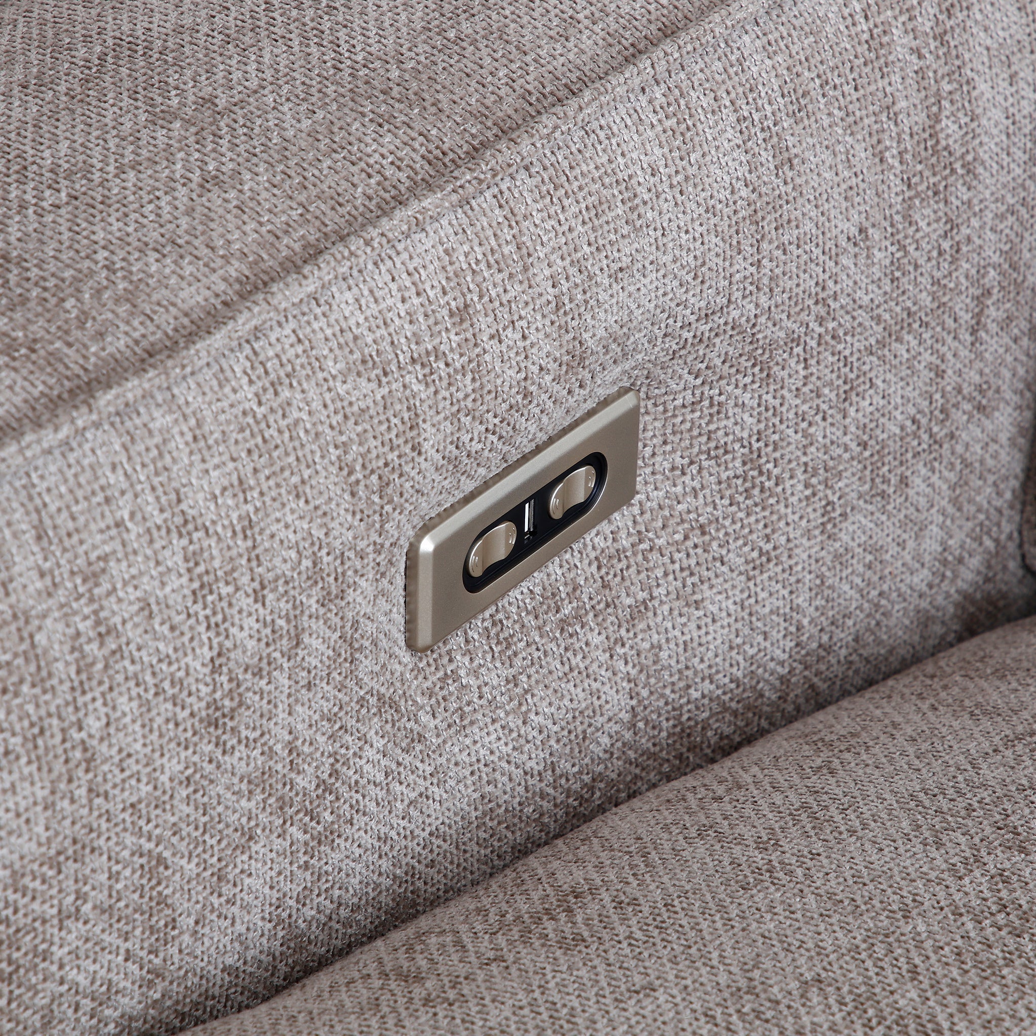 Fauteuil inclinable électrique Beaumont Chenille