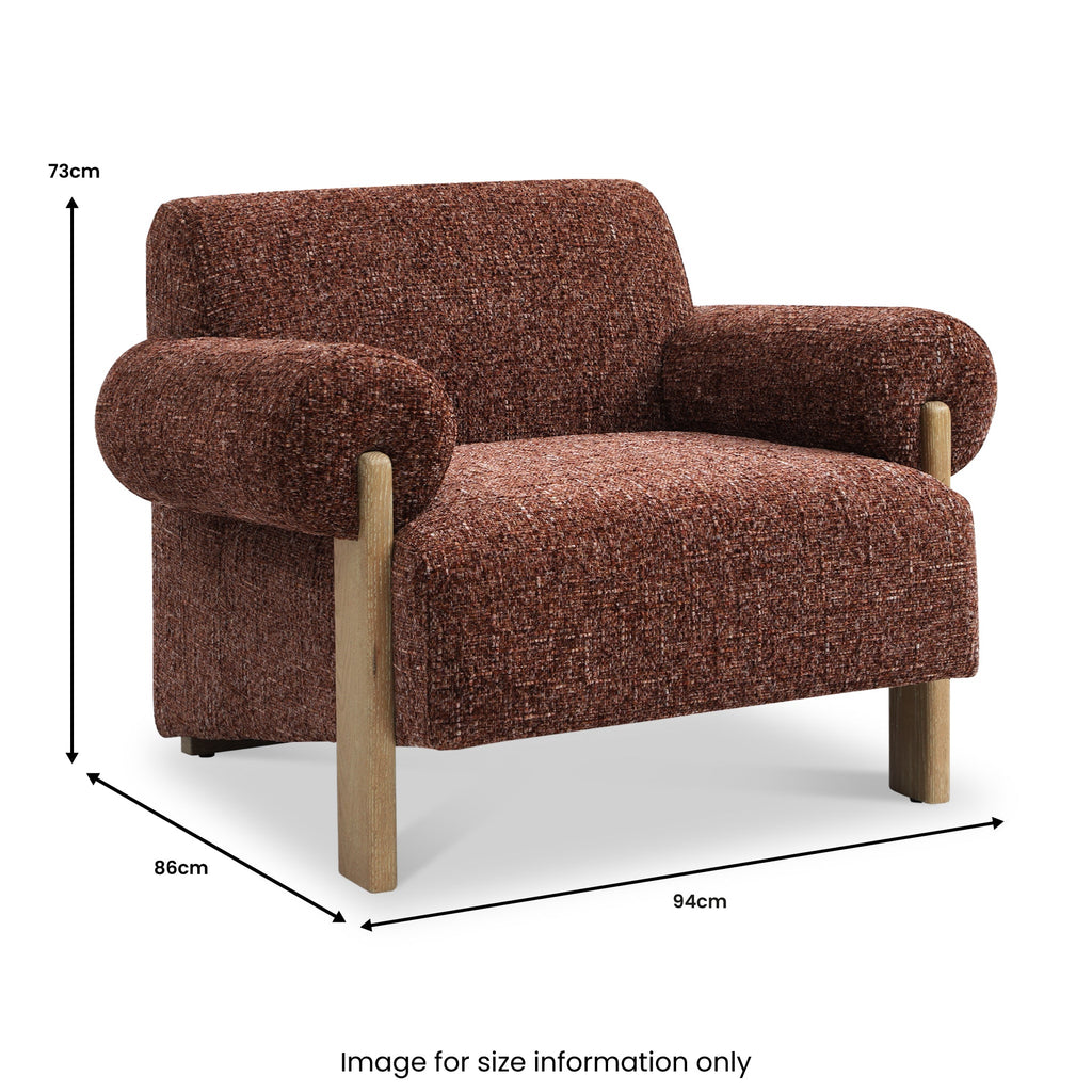 Fauteuil Karla Boucle