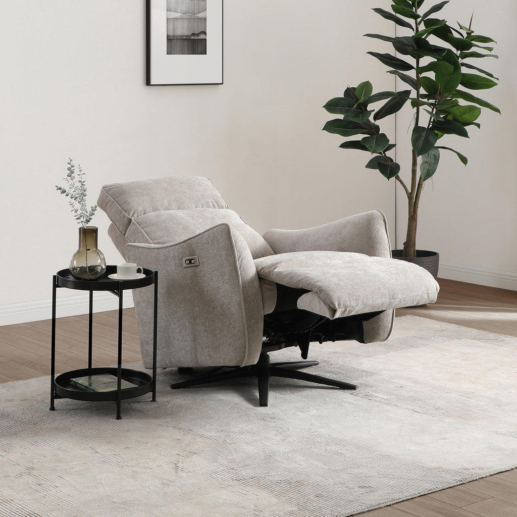 Fauteuil inclinable électrique pivotant Whitmore