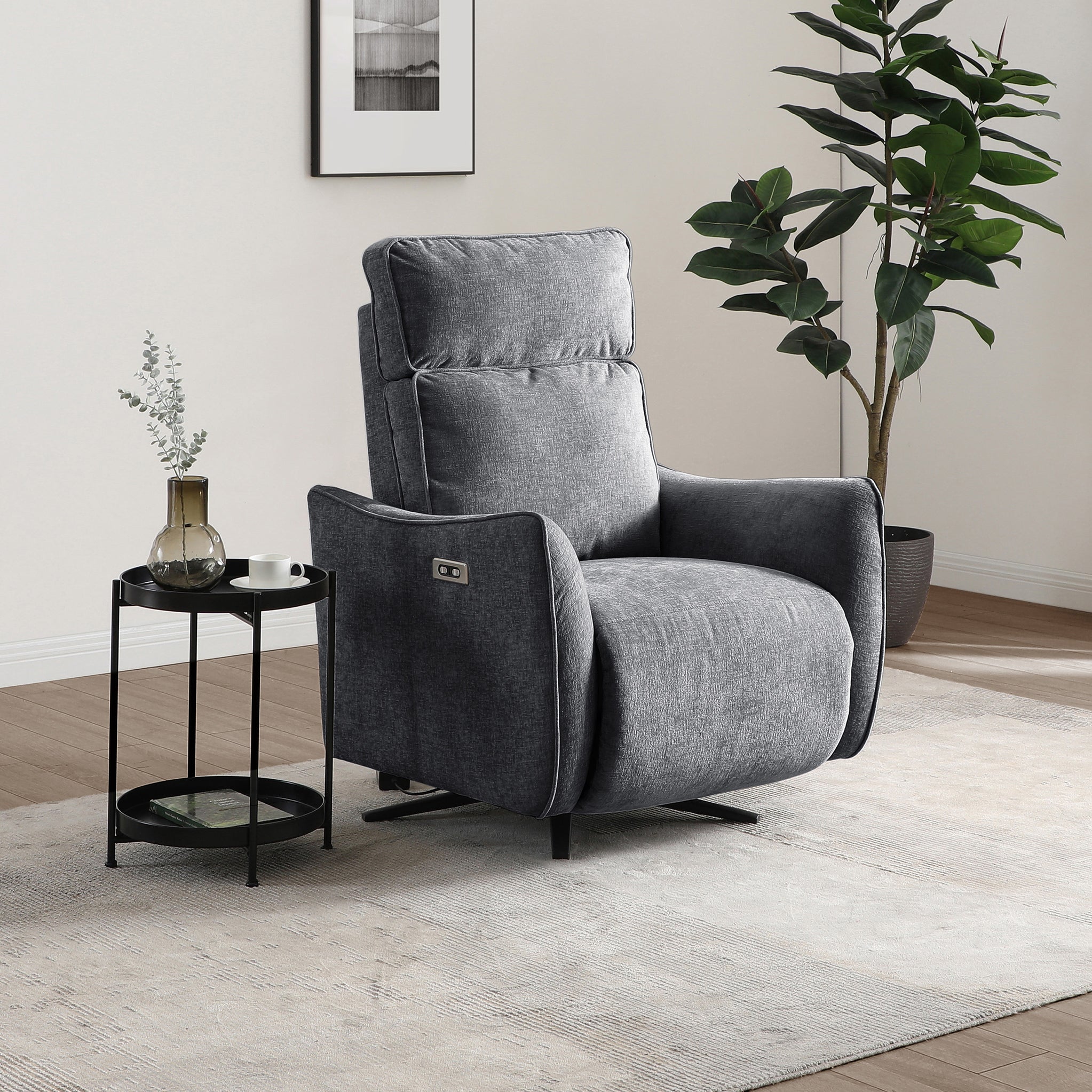 Fauteuil inclinable électrique pivotant Whitmore